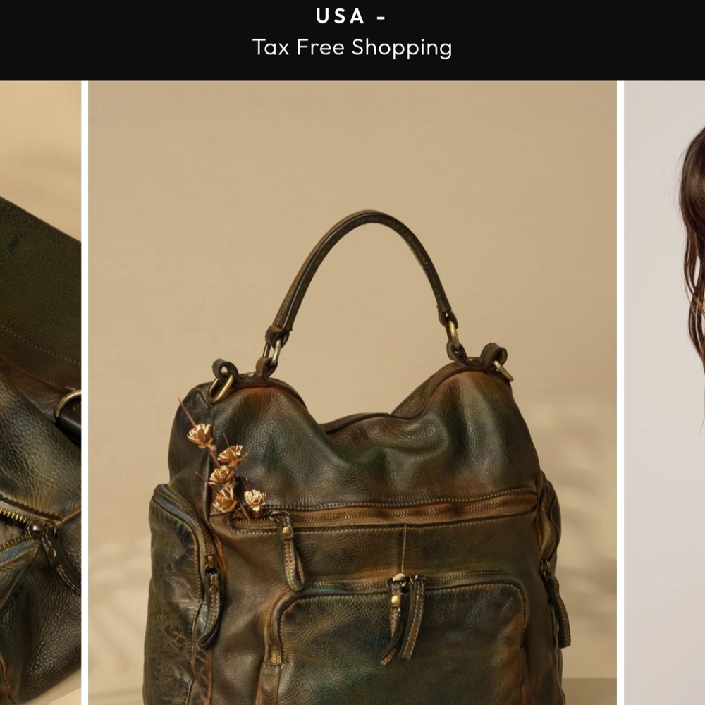 Lusher Quest Backpack Purse In Petrol